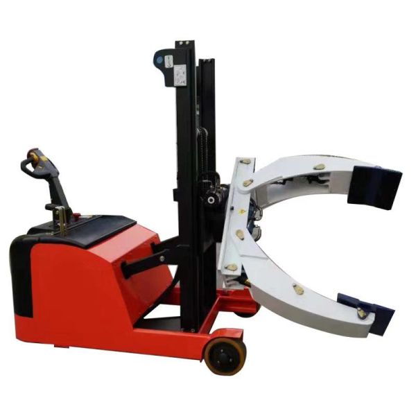 500kg 1000mm-3000mm 180 Degree Rotating Clamp Paper Reel Lifter Roll Equipment