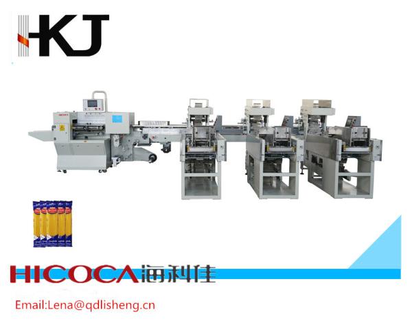 Quality High Quality Full Automatic Spaghetti Packing Machine with Three Weighers for sale