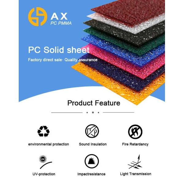 Milk White 82% Light Transmission Polycarbonate Solid Sheet