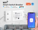 Universal Wireless Breaker Switch App Wi Fi 100V To 240V AC Circuit Interrupter