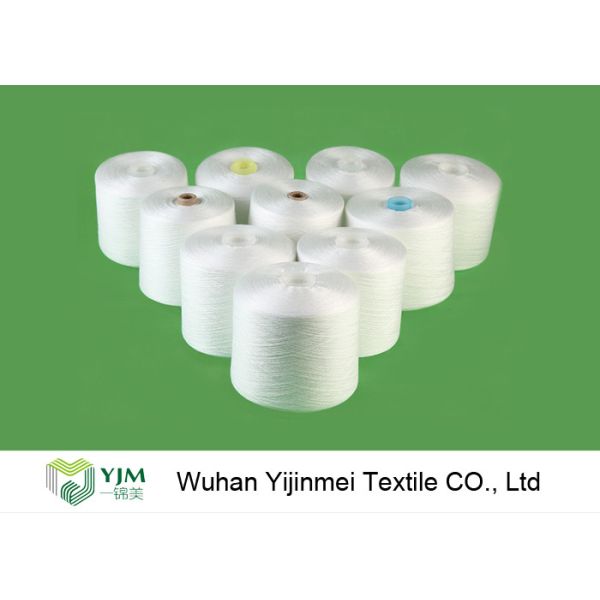 2/50S Spun Polyester Yarn Crease Resistant Thick 100 Polyester Yarn Eco Friendly