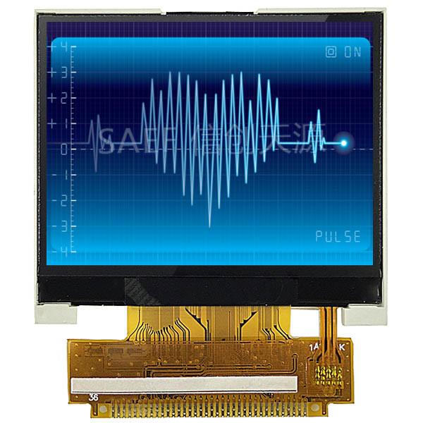 Quality 2.3" ILI9342C Industrial TFT Display 320x240 MCU Interface 36 Pins 3.2V 12 o'clock for sale