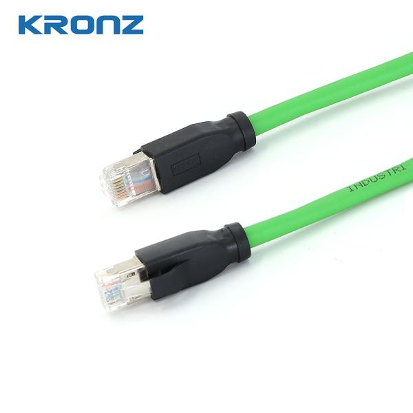 Quality RJ45 Connector Dual Shielded 24AWG Waterproof IP20 RJ45 Ethernet Connector for sale