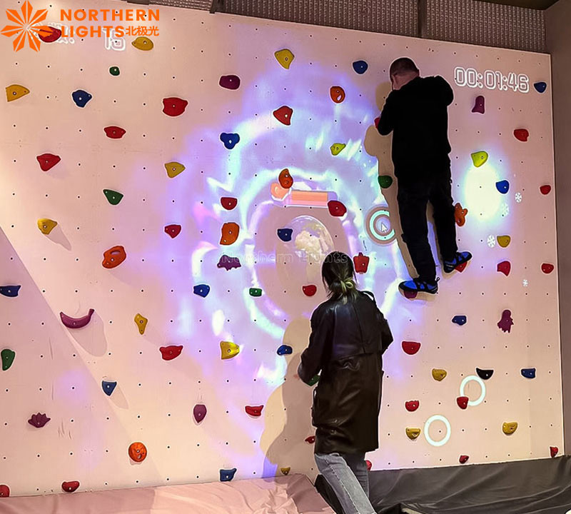 Climbing Hologram Equipment Interactive Holographic 3d Display Projector