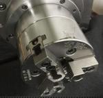 KM 3-Jaw Large Through-Hole Power Chuck Can clamp on bar work supplied from the
