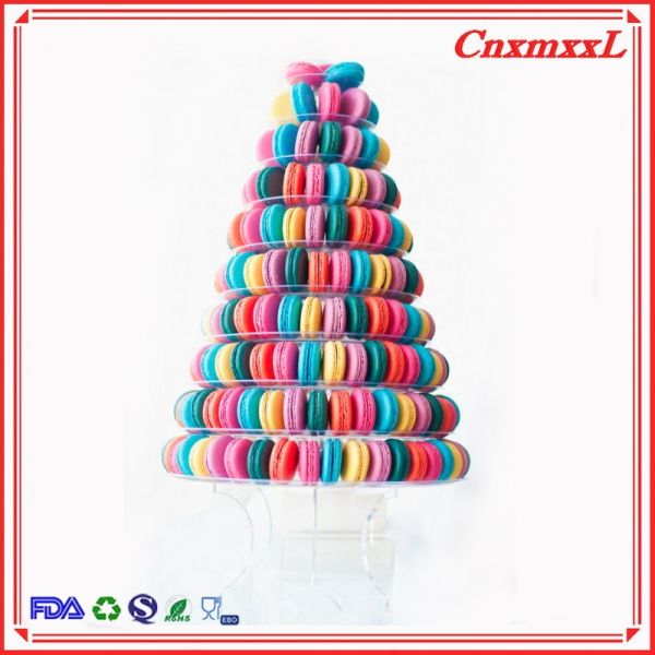 new style 10 tier macaron display tower stand