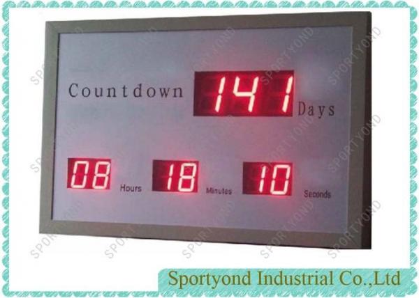 Quality LED Digital Days Display with Electronic Countdown Timer and red light for sale