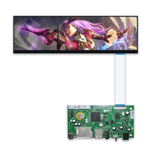 12.6 Inch Advertising Lcd Display Module TFT Resistive Touchscreen
