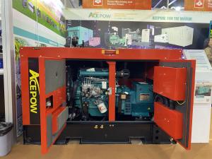 Red Noise Level ≤75dB A Standby Generator Set with IP23 Protection Grade with Long Running Time