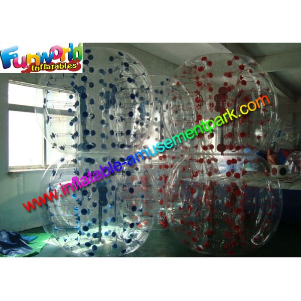 Clear Strong Loopy Inflatable Bubble Ball Durable With Silk Printing