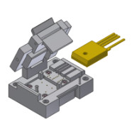Double Ended Azimuth Carrier Test Socket With Contactor Gold Plated Azimuth