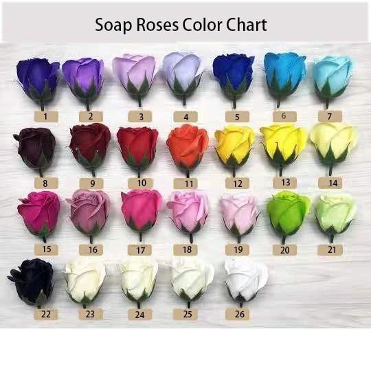 Factory wholesale real touch high quality multi color natural preserved roses at cheap price Christmas gift