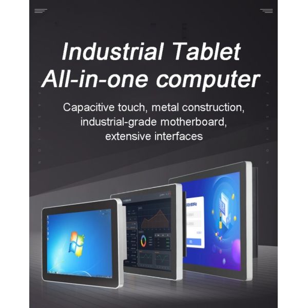 24 Inch Fanless industrial control touchscreens Manufacturer Panel Pc Embedded Android/linux/win 10 11 All in One for Industrial Automation