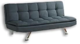 China Modern Velvet Fold Out Sofa Bed With Metal Leg For Home / Apartment / Dormitory on sale