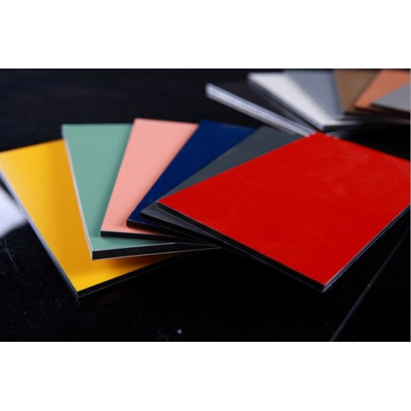 Cladding Aluminum Composite Panel 5mm For Sinage Reference / Curtainwall Aludong