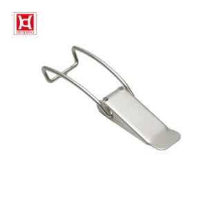 China DK019W 201/304 Stainless Steel Spring Loaded Toggle Latch For Lunch Box wholesale