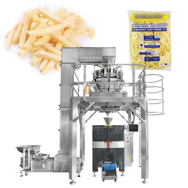 Fully Auto Mechanical Multi-function Frozen French Fries Fish Fillets Cod Salmon