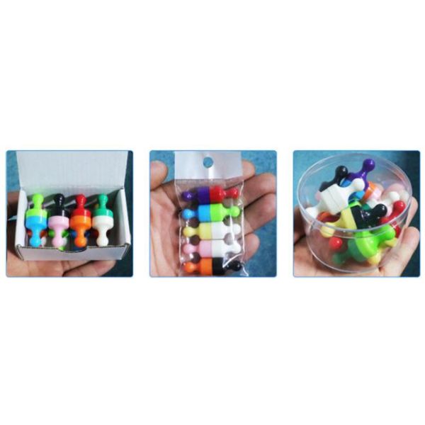 NdFeB Round Magnet Button Pins Strong and Versatile for Permanent Magnetic Attachment