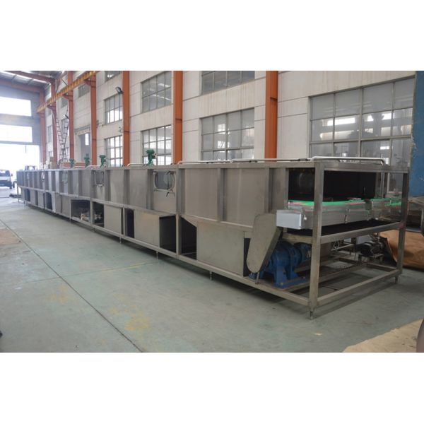 5000B/H Juice Continuous Spray Type Tunnel Pasteurizer Tunnel Pasteurization Machine