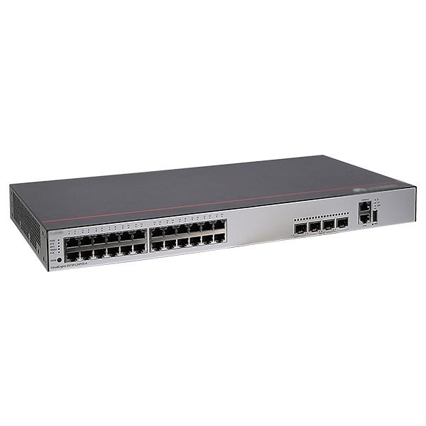 Quality 24 Port Gigabit Ethernet POE Switch CloudEngine S5735-L Series S5735-L24P4X-A Simplified for sale