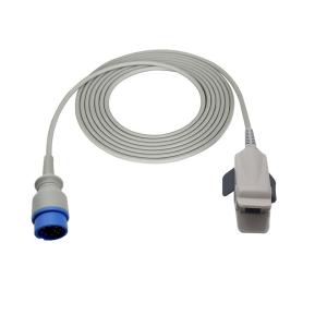 China Compatible Biolight 9Pin Reusable Spo2 Sensors For Anyview A8 / A5 / A6 / A3 Round, 9-pin Connector wholesale