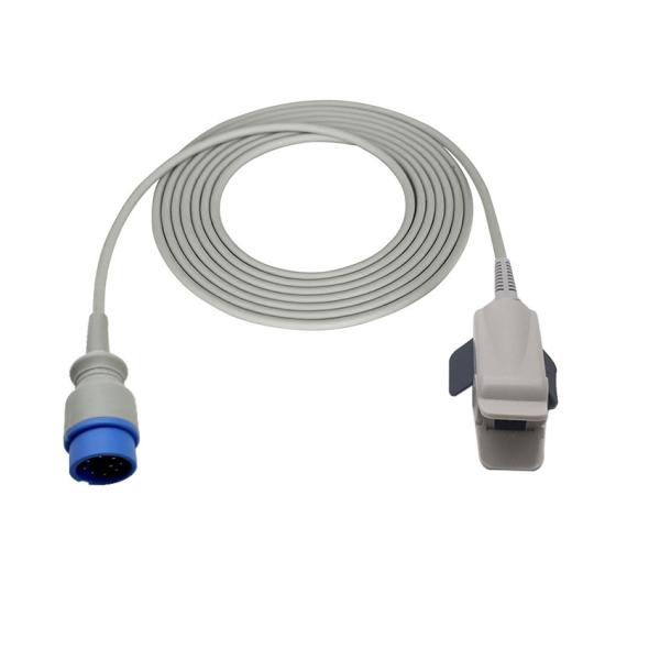 Compatible Biolight 9Pin Reusable Spo2 Sensors For Anyview A8 / A5 / A6 / A3