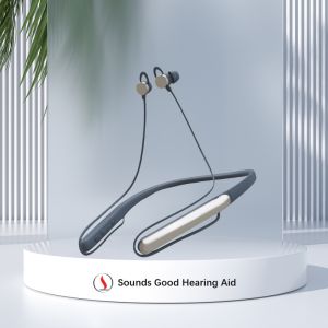 Wireless Connectivity Digital Hearing Aids with Silicone Background Noise Reduction