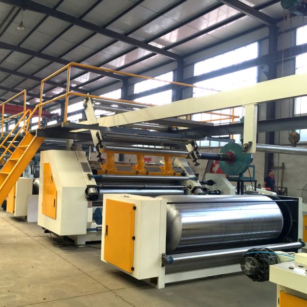 3 / 5 / 7 Ply Corrugated Cardboard Production Line Paperboard Making Line