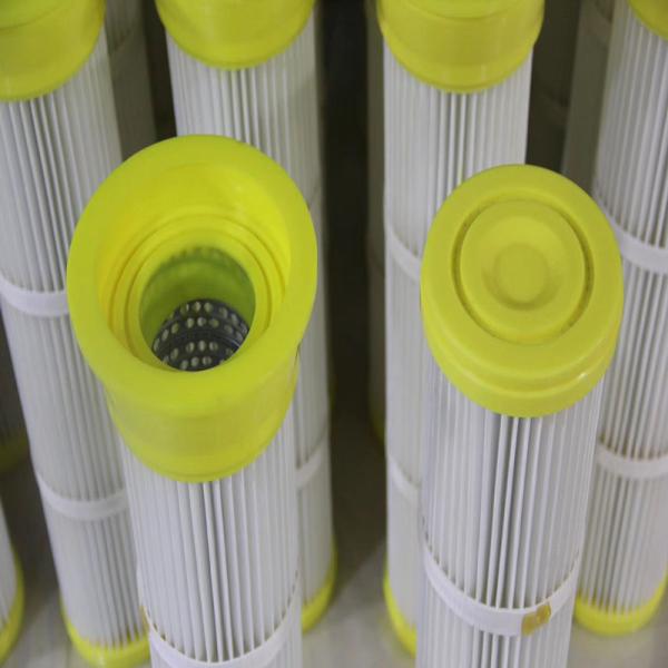Spunbonded Dust Collector Filter Cartridge 5 Micron Washable