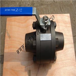 Quality 3PC Welded High Pressure Forged Ball Valve ,A105,304,316,DN15-DN100 for sale