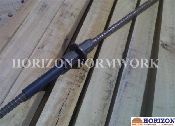 Formwork Tie Rod with Water Barrier Nut in Water Retaining Structures