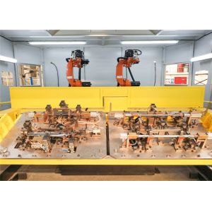 China Special Steel Robotic Welding Systems Semi - Trailer Robot Welder Station wholesale