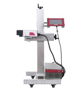 China 20W Fiber Laser Marking Machine QR Code Metal Laser Engraving Machine Online Date Printer for Packaging Machine wholesale