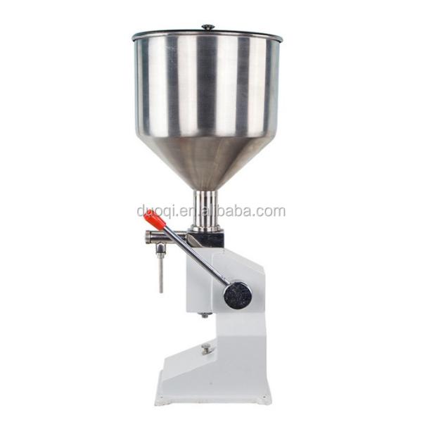 DUOQI A-03 Manual Type Paste and Liquid Filling Machine for Honey Toothpaste Juice Gel Shampoo Hand Washing