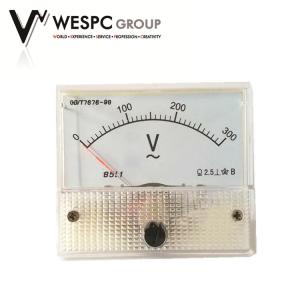 1V AC White Generator Gauges For Protecting Generators 6.3 X 5.5 X 1cm Dimensions