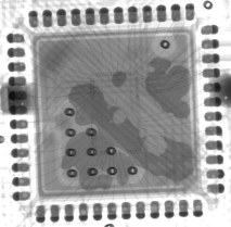 Multifunction x ray inspection system for void rate BGA solder analysis