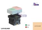 Warning Signals Flat Push Button Starter Switch IP65 OEM Service