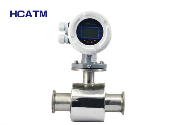 Quality Clamp Type Electromagnetic Flow Meter Conductive Liquid Medium With High Precision for sale