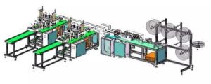 Multifunctional Pollution Mask Making Machine Computer PLC Programming Control