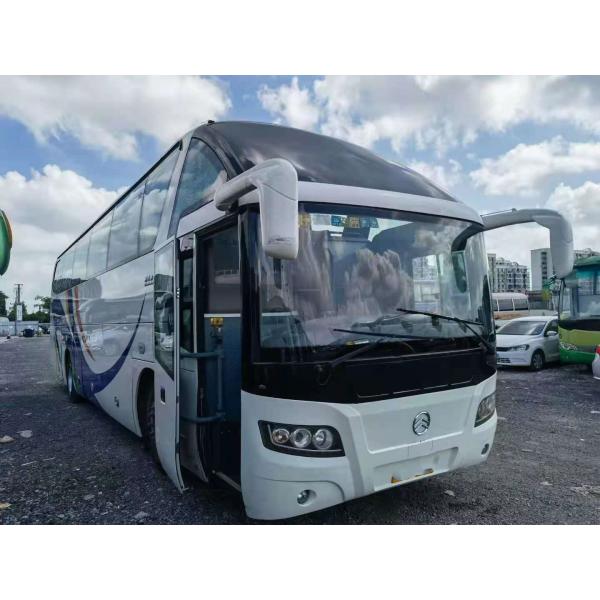Used Golden Dragon Bus XML6125 Used Tour Bus 55seats Yuchai Rear Engine 127kw Euro IV Double Doors