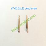 Brass Dowel Pins for Dental Lab 1000pcs/pack