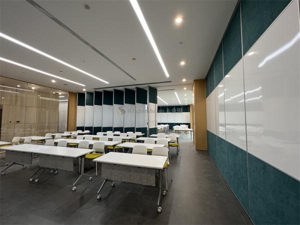Quality Floor Supported Operable Partition Wall Systems With MDF Board Surface for sale