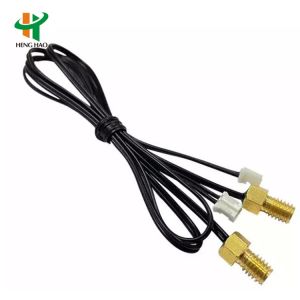 China Injected Tube 100k / 10k Screw M6 Ntc Thermistor Probe 50k 3950K 3977K on sale