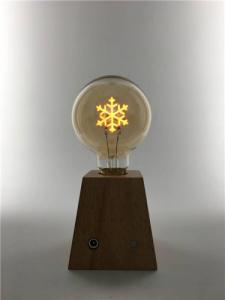 China Non Dimmable snowflake 1.5W 5000K E26 Led Edison Vintage Bulb wholesale