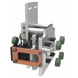 Fixture System Injection Robot Arm White And Blue