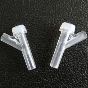 Surgical instruments disposable transparent heparin cap