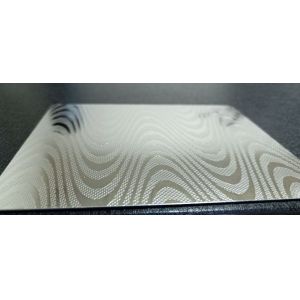 China SS HRC80 0.8mm Patterned Card Lamination Steel Plate on sale China SS HRC80 0.8mm Patterned Card Lamination Steel Plate on sale