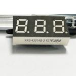0.43 Inch Alphanumeric LED Display Seven Segment 3 Digit With Blue Emitting