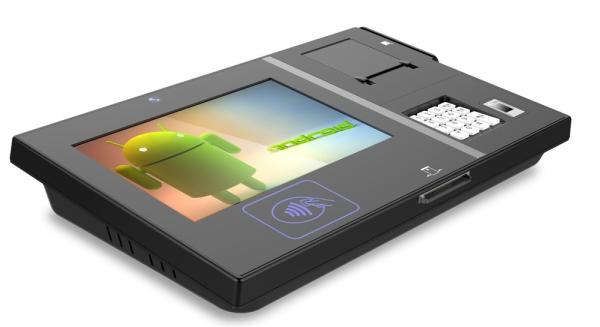 Quality DC 9A3W Desktop Gprs Terminal , Android Desktop mulitifunction Machine with GigaDevice MircoChip for sale