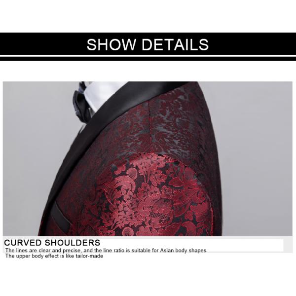 Boys Formal Wear Jacket in Formal Three Piece Suit with Woolen Cloth Fabric and V-Neck